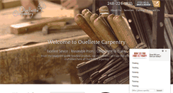 Desktop Screenshot of ouellettecarpentry.com